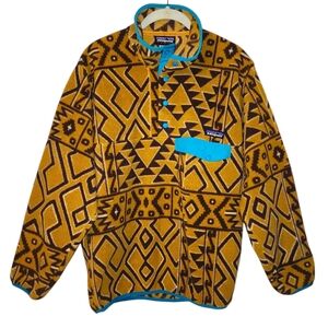 Patagonia 2014 Montana Siete Snap-T Synchilla Fleece Mens Size XS
